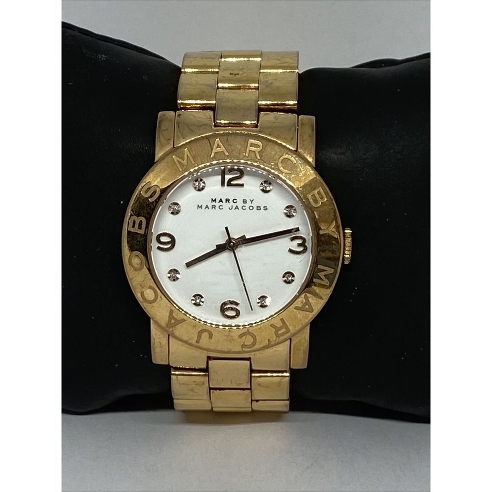 Marc Jacobs Amy MBM3077 Women's Stainless Steel Analog Dial Quartz Watch KS562